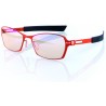 AROZZI Gaming-Brille VISIONE VX-500 Orange/ orange-schwarzer Rahmen/ bernsteinfarbene Gläser