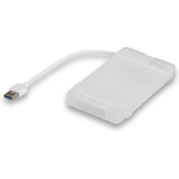 I-tec externí box pro HDD ADVANCE MySafe Easy/ 2,5" SATA/ SSD/ USB 3.0/ bílý