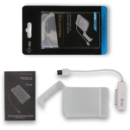 I-tec externí box pro HDD ADVANCE MySafe Easy/ 2,5" SATA/ SSD/ USB 3.0/ bílý
