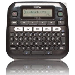 BROTHER tiskárna samolepících štítků PT-D210 / 12mm / LCD