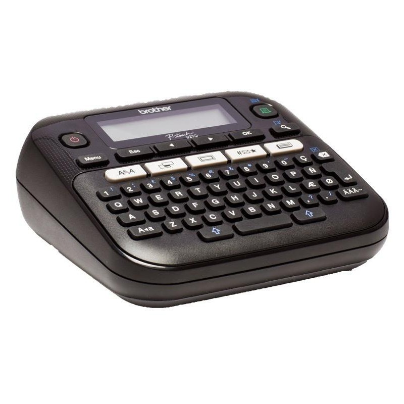 BROTHER tiskárna samolepících štítků PT-D210VP / 12mm / kufr / LCD