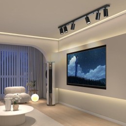 IMMAX NEO LITE PUNTO-6 SMART bodové svítidlo linear 6 hlav, GU10, 6W, RGB+CCT, Wi-Fi, BEACON, TUYA