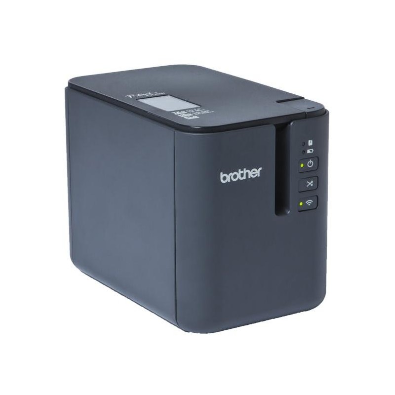 BROTHER tiskárna samolepících štítků PT-P900WC / 36mm / WiFi / USB / RS-232 / kufr