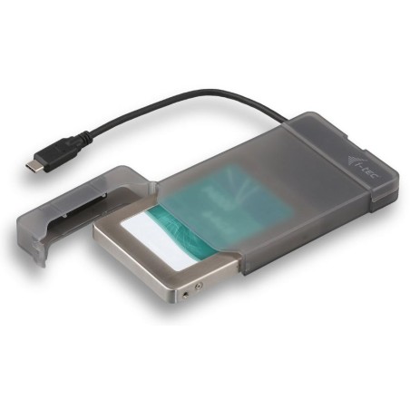I-tec externí box pro HDD MYSAFE Easy/ 2,5" SATA/ SSD/ USB 3.1 Type C Gen 2/ černý