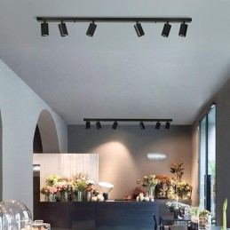 IMMAX NEO PUNTO-6 SMART bodové svítidlo linear 6 hlav, GU10, 4,8W, RGB+CCT, Zigbee 3.0, TUYA