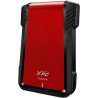 ADATA EX500 Box für 2,5" HDD/SSD / USB 3.1 / SATA 3.0 / rot