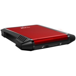 ADATA EX500 box pro 2,5" HDD/SSD / USB 3.1 / SATA 3.0 / červený