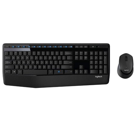 Logitech set klávesnice s myší MK345 / bezdrátový / 2,4Ghz / USB přijímač / CZ + SK / černá