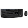 Logitech set klávesnica s myšou MK345 / bezdrôtový / 2,4 Ghz / USB prijímač / CZ + SK / čierna