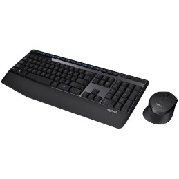 Logitech set klávesnice s myší MK345 / bezdrátový / 2,4Ghz / USB přijímač / CZ + SK / černá
