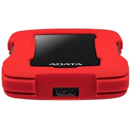 ADATA Durable Lite HD330 1TB HDD / externí / 2,5" / USB 3.1 / červená