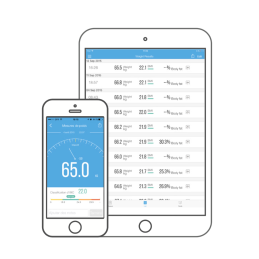 IHealth FIT HS2S – Inteligentna waga osobista z analizą składu ciała, Bluetooth 4.0