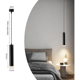 IMMAX NEO LITE PUNTO-ZA SMART stropní závěsné bodové svítidlo GU10 6W, RGB+CCT, Wi-Fi, BEACON, TUYA