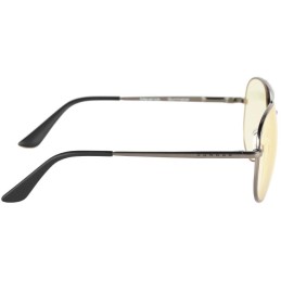 GUNNAR kancelářske/herní brýle MAVERICK GUNMETAL * jantárová skla * BLF 65 * GUNNAR focus