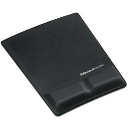 FELLOWES podložka pod myš a zápěstí Health-V pěnová Microban Lycra černá