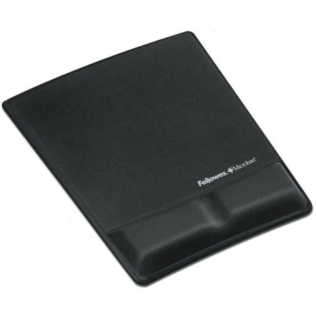 FELLOWES podložka pod myš a zápěstí Health-V pěnová Microban Lycra černá