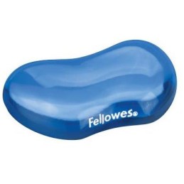 FELLOWES podložka pod zápěstí CRYSTAL gelová modrá