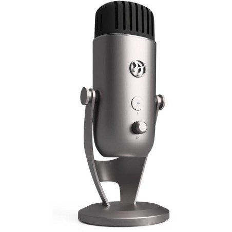 AROZZI mikrofon COLONNA/ stříbrný