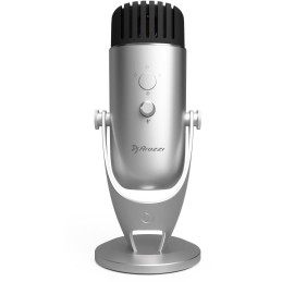 AROZZI mikrofon COLONNA/ stříbrný