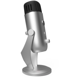 AROZZI mikrofon COLONNA/ stříbrný
