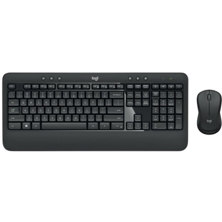 Logitech set MK540 ADVANCED, Bezdrátová klávesnice + myš/ 2.4GHz/ USB přijímač/ CZ/SK/ černý