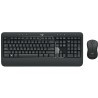 Logitech set MK540 ADVANCED, Wireless keyboard + mouse/ 2.4GHz/ USB receiver/ CZ/SK/ black