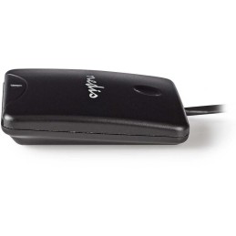 NEDIS čtečka čipových karet CRDRU2SM1BK/ Smart Card ID-1/ eObčanka/ standartní biometrické čipy/ USB 2.0/ černá