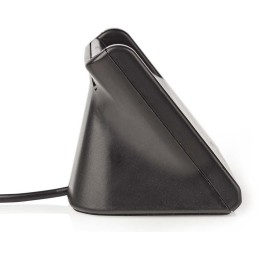 NEDIS čtečka čipových karet CRDRU2SM3BK/ Smart Card ID-1/ eObčanka/ standardní biometrické čipy/ USB 2.0/ černá