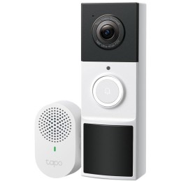 TP-Link Tapo D210, Chytrý Video zvonek, 3MP kamera, detekce osob, 160° zorné pole, IP65, SD slot,