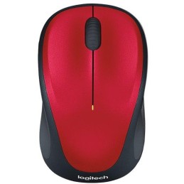 Logitech myš M235/ Bezdrátová/ Optická/ 1000dpi/ USB přijímač/ červená