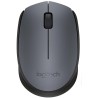 Logitech Maus M170/ Kabellos/ Optisch/ 1000dpi/ USB-Empfänger/ Grau