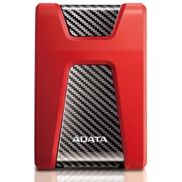 ADATA HD650 1TB HDD / Externí / 2,5" / USB 3.1 / červený