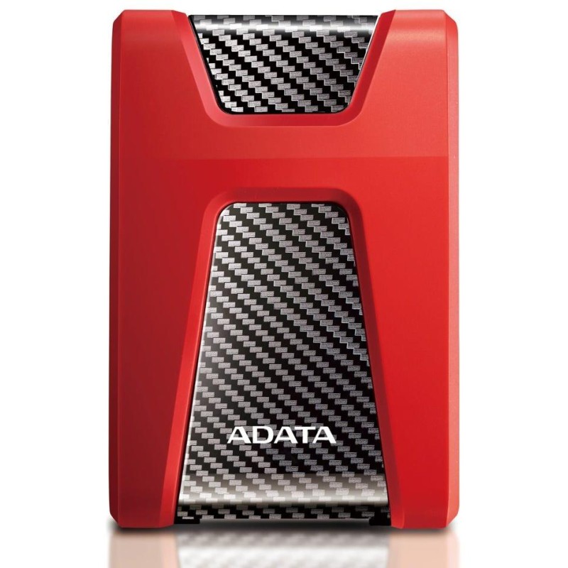 ADATA HD650 1TB HDD / Externí / 2,5" / USB 3.1 / červený