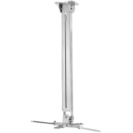 NEDIS stropní držák pro projektor/ Full motion/ nosnost 10 kg/ otáčení 360°/ 4 ramena/ ocel/ šedý