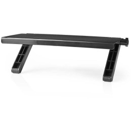 NEDIS ergonomická police nad obrazovku/ multifunkční/ černá