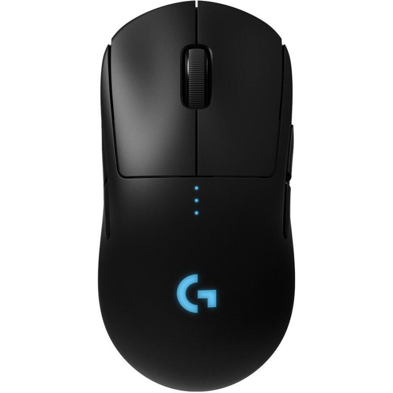 Logitech myš Gaming G PRO/ Bezdrátová/ Optická/ 25600dpi/ USB přijímač/ černá