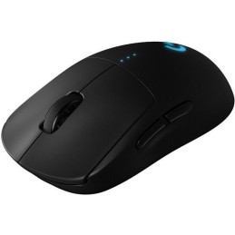 Logitech myš Gaming G PRO/ Bezdrátová/ Optická/ 25600dpi/ USB přijímač/ černá
