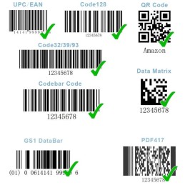 Maxxo čtečka SL2DUS/ 1D/ 2D/ QR/ USB/ 300skenů/sec, včetně stojanu