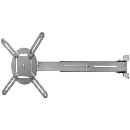 NEDIS nástěnný držák pro projektor/ Full motion/ nosnost 10 kg/ otáčení 360°/ 4 ramena/ ocel/ šedý