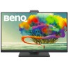 BENQ 27" LED PD2705Q/ IPS panel/ 2560x1440/ 1000:1/ 5ms/ HDMI/ DP/ USB/ USB-C/ Pivot/ černý