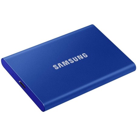 SAMSUNG Portable SSD T7 2TB / USB 3.2 Gen 2 / USB-C / Externí / Modrá