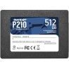 PATRIOT P210 512GB SSD / 2,5" / Wewnętrzny / SATA 6GB/s / 7mm