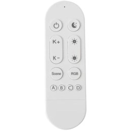 IMMAX NEO LITE TUDO SMART stropní svítidlo RGB podsvícení 60cm 65W, s podporou BEACON, Wi-Fi, TUYA, bílé