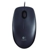 Logitech myš M90/ 3 tlačítka/ 1000dpi/ USB/ šedá