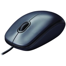 Logitech myš M90/ 3 tlačítka/ 1000dpi/ USB/ šedá