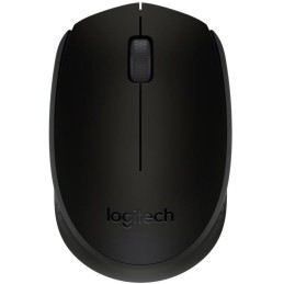 Logitech myš B170/ bezdrátová/ 3 tlačítka/ 1000dpi/ USB/ černá