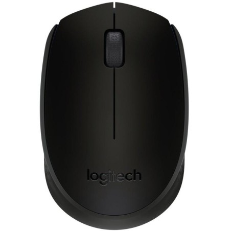 Logitech myš B170/ bezdrátová/ 3 tlačítka/ 1000dpi/ USB/ černá