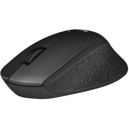 Logitech myš M330 Silent Plus/ bezdrátová/ 3 tlačítka/ 1000dpi/ USB/ černá