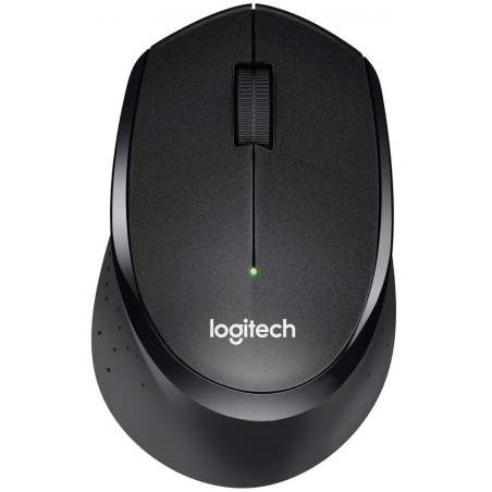 Logitech myš B330 Silent Plus/ bezdrátová/ 3 tlačítka/ 1000dpi/ USB/ černá