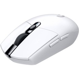 Logitech herní myš G305 LIGHTSPEED/ bezdrátová/ optická/ 6 tlačítek/ 12000dpi/ USB/ bílá